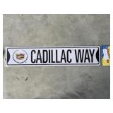 Cadillac Metal Sign