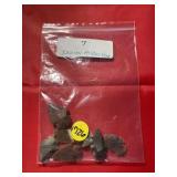 7 Indian Arrowheads