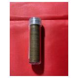 Roll of 50 Wheat Pennies