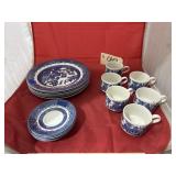 Churchill England Tea Cups - Saucers - Plates