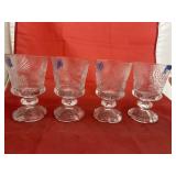 4 Pcs - Drinking Glasses