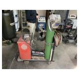 Forney 235 Welder w/Cutting Torch Set on Cart