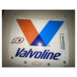 Valvoline Metal Single Sided Sign 15"x14"