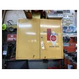 Metal Wall Cabinet 33"L x 11"W x 29"H