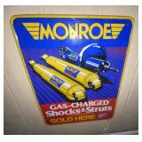 Monroe Metal Single Sided Sign 18"x24"