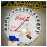 Coca Cola Round Thermometer