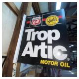 Trop Arctic Metal Double Sided Wall Hung Sign