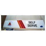Citgo Self Serve Metal Single Sided Sign 54"x10"