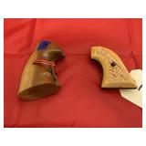 2 - Wooden Pistol Grips