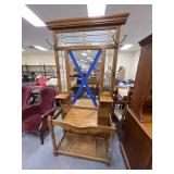 Hall Table w/Storage 37"L x 15"W x 81"H