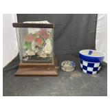 3 Pcs - Flower Frog  Musical Box - Flower Pot