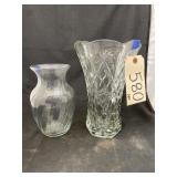 2 - Glass Vases