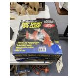 2 - Pittsburgh Deep Throat Pipe Clamps