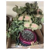 Faux Plants - Wall Clock - Flashlight