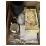 Doll - Candles - Small Trash Can - Candle Holder