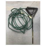 2 Pcs - Fishing Net & Garden Hose