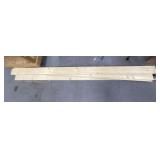 7 - Wood Bed Slats 72"L