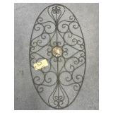 Metal Wall Dï¿½cor 37"