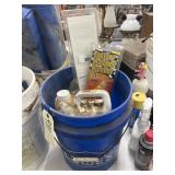 Plastic 5 Gal Bucket w/Number Kit - Duct Tape