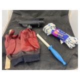 Gloves - Rope - Bug Spray - Blades & More
