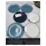 6 Pcs - Assorted Dinner Plates