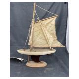 Wooden Model Sailing Ship