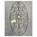 Metal Wall Dï¿½cor 37"