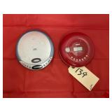 2 Pcs - Portable CD Players - RCA & Durabrand