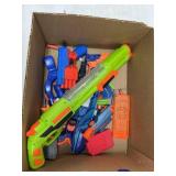 Box of Nerf Guns & Ammo