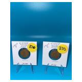 1927-P&D Lincoln Wheat Cents - Fine