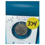 1924-P Buffalo Nickel - Fine