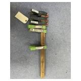 6 - Clamps on Wood Stake