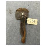 Hatchet & Knife in Sheath