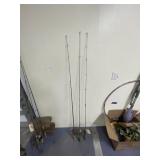 3 Pcs - Assorted Fishing Rods & Reels