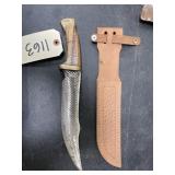Handmade Knife w/Sheath