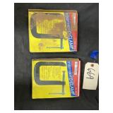 2 Boxes - 5" Deep Throat C Clamp