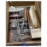 Filet Knife & Assorted Kitchen  Utensils