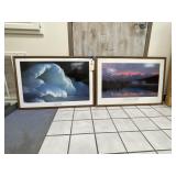 2 - Framed Pics "The Wave" & Sierra Club