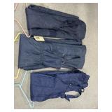 2 Pr - Quilted Rocky Snow Suits Sz 16 & Med