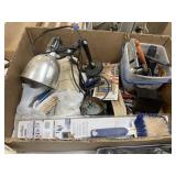 Shop Lamp - Cleaning Brush - Tool Holder