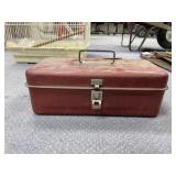 Metal Tool Box w/Assorted Tools