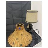 Small Table Lamp w/Shade & Lamp Shade