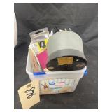 Plastic Bin - Organizer - Gutter Screws & More