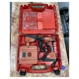 Hilti Drill - Battery - Charger in Case