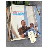 Pile of Assorted Vinyl Records