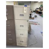 Metal 4-Drawer Filing Cabinet