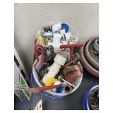 Plastic Containers w/Plastic Tubing - Cutter