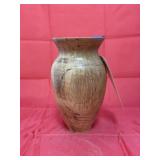 Bill Case Handmade Wooden Spalted Maple Vase