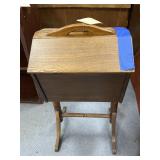 Sewing Bin w/Contents 26"H