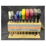 10 Pc Assorted T-Handle Hex Key